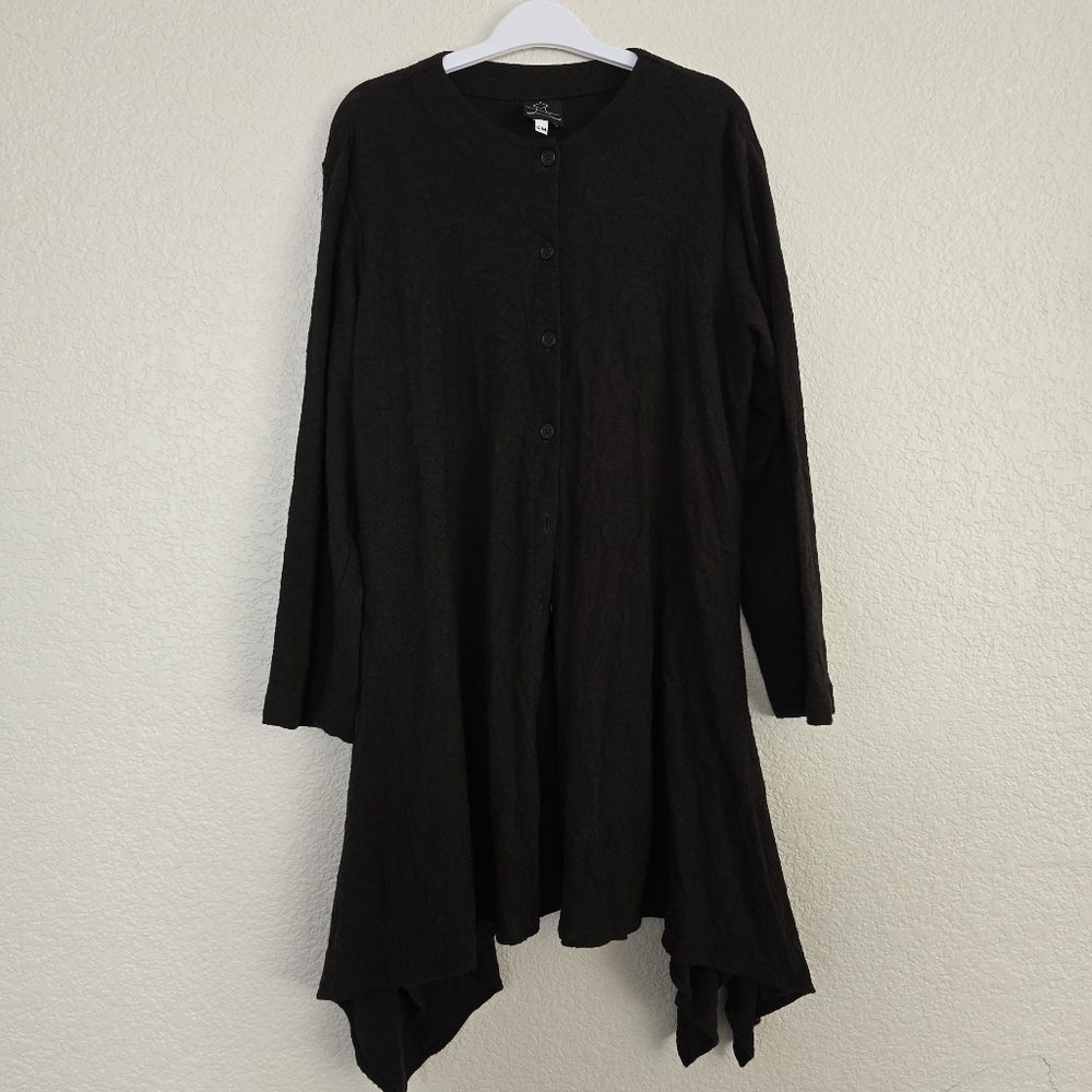 SpiritHouse Size S/M Brown Button Down Cardigan